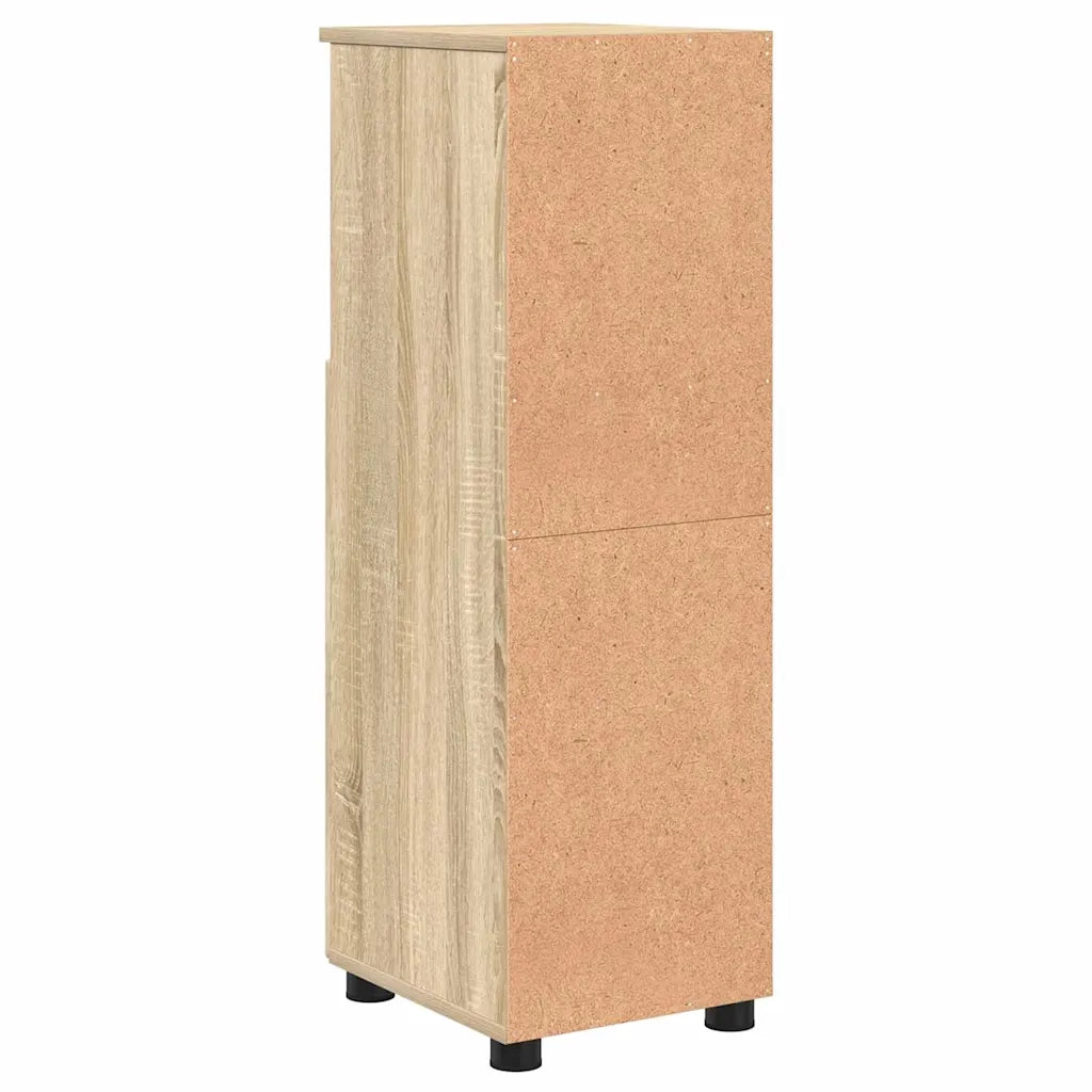 Mobile da Bagno con archiviazione Rovere Sonoma 30 x 35 x 95 cm