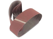 NASTRI CARTA ABRASIVA PER LEVIGATRICI A NASTRO- - mm.105x620 grana 80 blister da pz.3 - 1 blister IMPERIAL