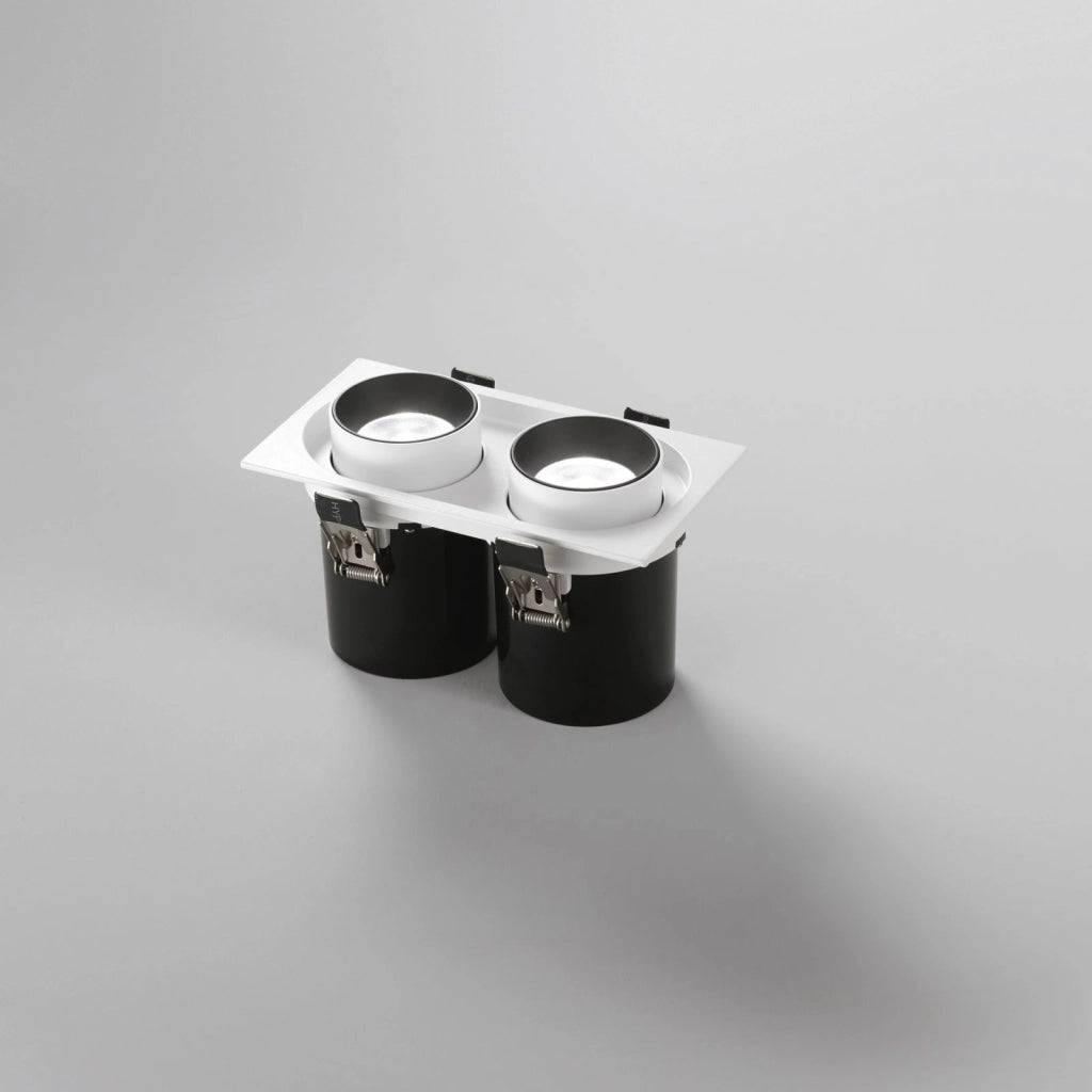 INCASSO LED OUTSIDER BIANCO 30W CCT 2700K / 3000K / 4000K 3900 2 LUCI