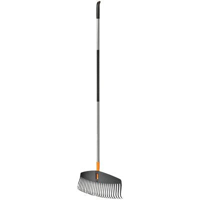 SCOPA GIARDINO ERGONOMIC XL + MANICO FISKARS - MM 585X1810- 1 pezzi