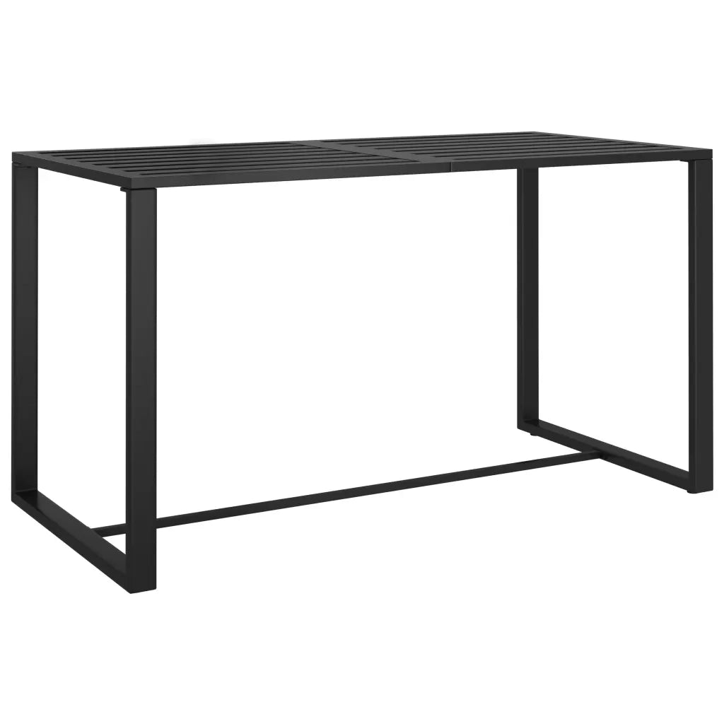 Set Divani da Giardino 5 pz con Cuscini in Alluminio Antracite cod mxl 36925