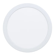 Faretto Ad Incasso Moderno Fueva 5 In Acciaio Bianco Led Integrato 17W 3000K