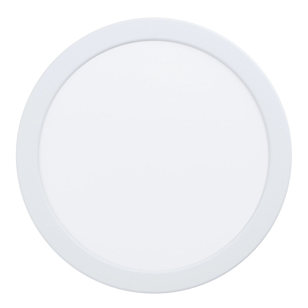Faretto Ad Incasso Moderno Fueva 5 In Acciaio Bianco Led Integrato 17W 3000K