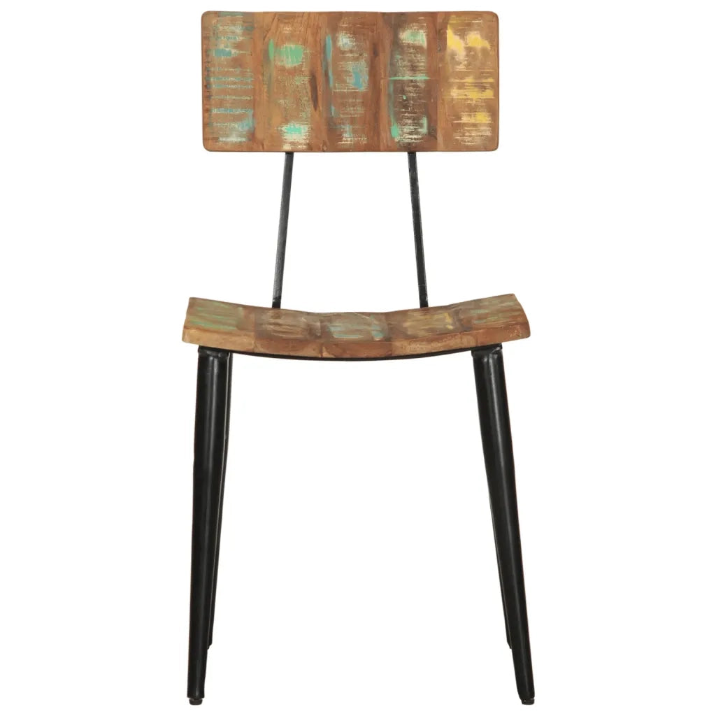 Sedie da Pranzo 2 pz in Legno Massello di Recupero 287901