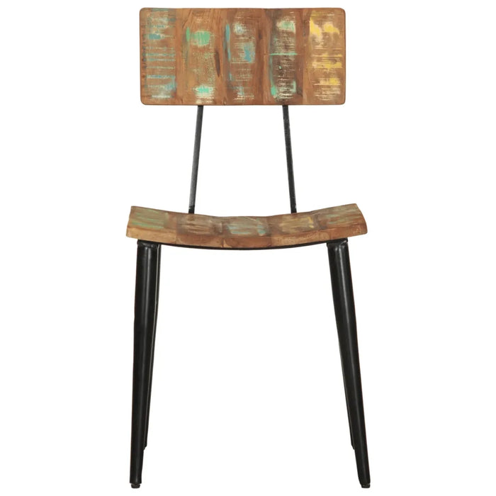 Sedie da Pranzo 2 pz in Legno Massello di Recupero 287901