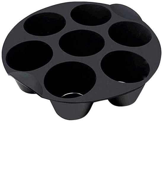 Accessori per torte in silicone da 18/21 cm - Accessori per Airfryer - Accessori per torte - Herbruikbaar - Facile da pulire - Leggero ma resistente - Forma per torte
