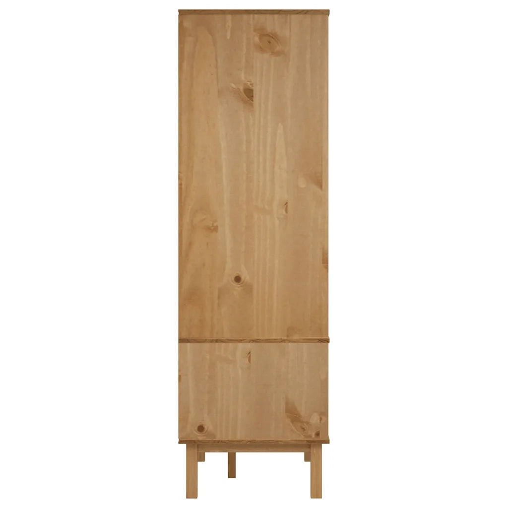 Armadio OTTA 76,5x53x172 cm in Legno Massello di Pino CFW4799610