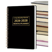 Calendario 2025-2027 – Pianificatore mensile 2025-2027 | Giornale per scuola, università, azienda, casa, ufficio, lavoro, organizzazione quotidiana