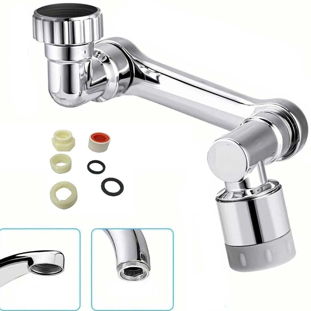 Trade Shop - Raccordo Filtro Rotante Rubinetto Prolunga Girevole 360° Aeratore Universale 87998 -