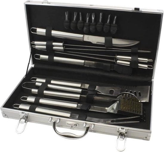 Cassa per barbecue - Tas per barbecue con chiusura a zip