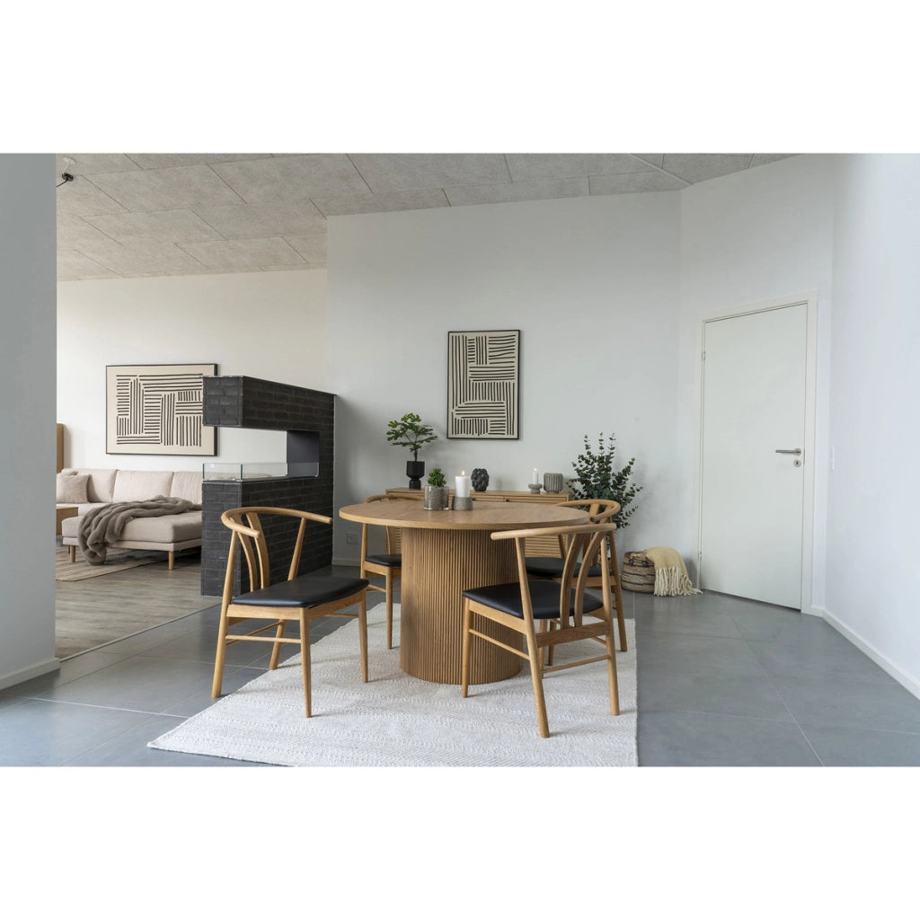 Stampa su Tela con Cornice Lipari, Nero, Cotone, 4x60x90 cm