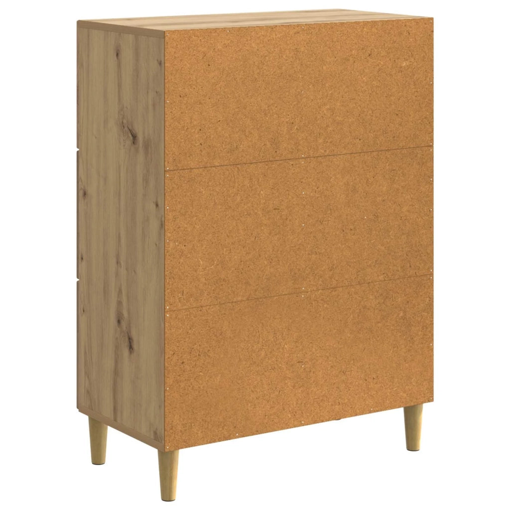 Credenza con cassetto Rovere Artigianale 66 x 34,5 x 90 cm