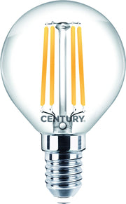 Century LAMPADA A FILAMENTO LED SFERA E14 Luce naturale  4 W - 470 lumen 10.00 pz