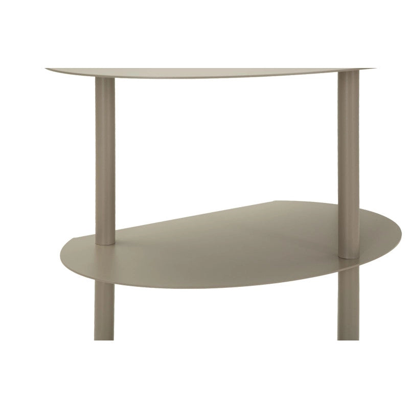 Comodino Saturno Tortora cm 49,5x27,5x49,5