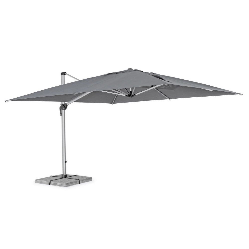 Ombrellone Da Giardino BIZZOTTO INES 4x4 Colore Grigio
