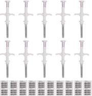 Microchip da 10 pezzi - Identificazione animale - Compatibile con lettori di animali - Facile da impiantare - Peso leggero - Codice a 15 cifre - Microchip per animali