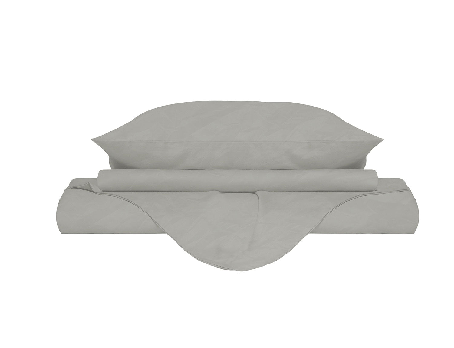 Copripiumino Matrimoniale con Sacco e Federe Linea Water Washed Sabbia