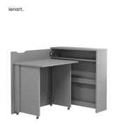 SCRIVANIA WORK CONCEPT SLIM CW 02L GRIGIO SINISTRO
