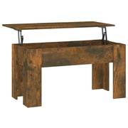 Tavolino da salotto | Tavolino da caff¨¨ | Tavolino da Soggiorno Rovere Fumo 101x49x52 cm Legno Multistrato
