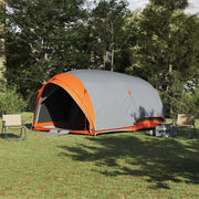 Tenda tunnel Grigio e arancione 410 x 285 x 198 cm taffetà 42001180