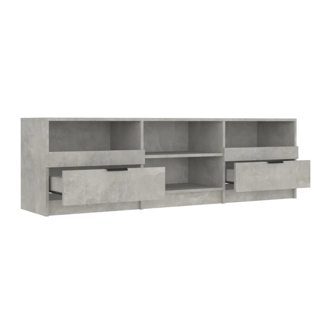 Mobile per TV-Credenza TV-Console TV Grigio Cemento 150x33,5x45cm Legno Ingegnerizzato