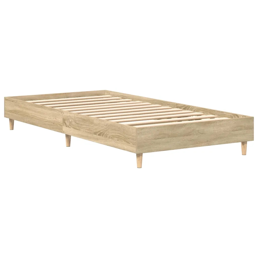 Giroletto senza Materasso Rovere Sonoma 100x200cm in Truciolato