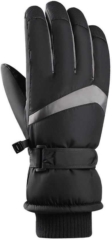 Manopole invernali per donne, impermeabili e calde, controllo touchscreen, superficie impermeabile, imbottitura di fleece, adatte per sci, bicicletta e sport all'aperto (24)