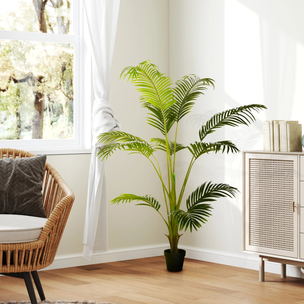 Palma Areca Artificiale 170cm ¨C zephmum ¨C Verde ?15x170 cm