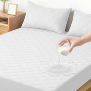 Matrasbeschermer acqua resistente - ipoallergenico - profondo fino a 30 cm - lavabile in macchina - duraturo - soffice e respirante - calzamano per materasso