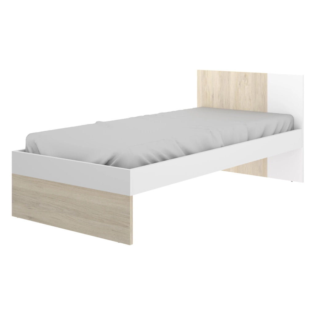 Oakhurst, set Camera da Letto 4 Cassetti, Marrone Rovere