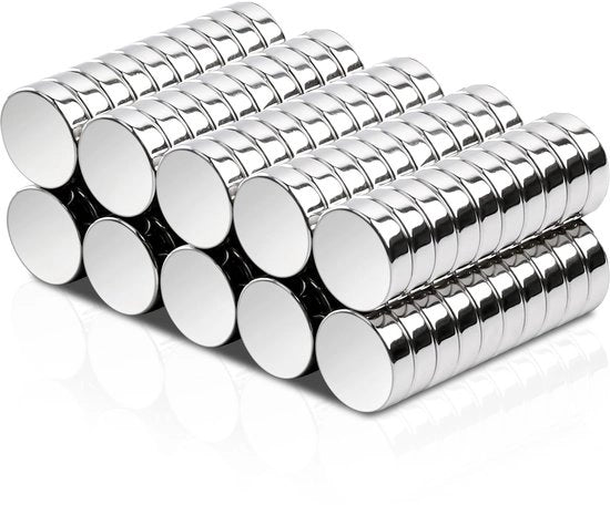 100 pezzi di magneti forti, 10 x 3 mm piccoli magneti, magneti forti, mini magneti, piccoli rotondi, magneti neodymium, magneti extra forti per bacheche magnetiche, magneti per bacheche, bacheche magnetiche, frigoriferi, articoli da hobby, lavagne bianche