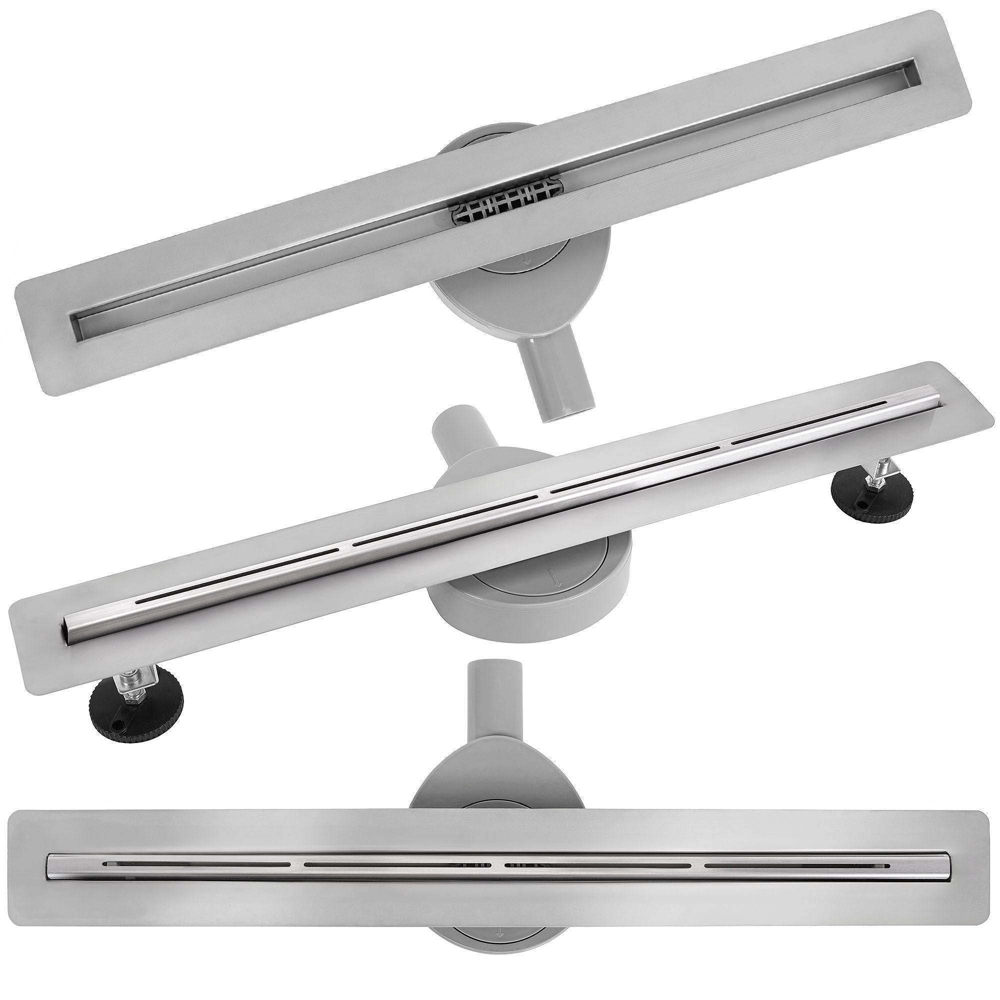 Canalina Di Scarico Rea Filo Nickel Brush 80