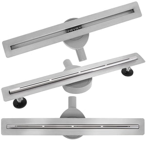 Canalina Di Scarico Rea Filo Nickel Brush 80