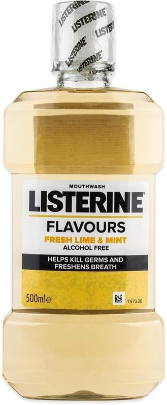 LISTERINE COLLUTTORIO  500 ML FRESH LIME&MINT MODELLO FLAVOURS