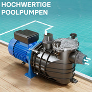 Pompa piscina per ricircolo e filtraggio 34800 l/h 3000 W Pompa di circolazione