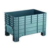 Sirsa Cassa Industriale L 300 99X64 H 67 Polietilene Alta Densita' Sovrapponibile Montaggio Ruote Possibile Colore Grigio