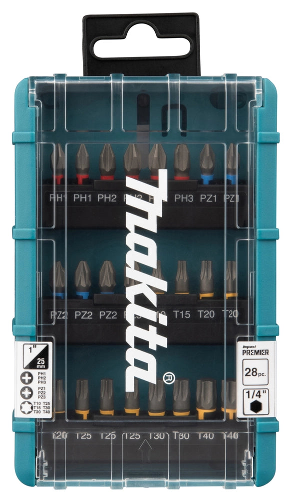 Makita E-25068 Set Inserti e Punte Impact Black 75 Pezzi Professionale