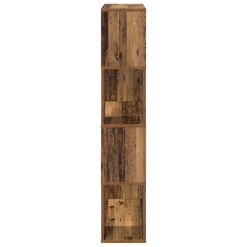 Scaffale Legno invecchiato Legno ingegnerizzato 80 x 24 x 124 cm