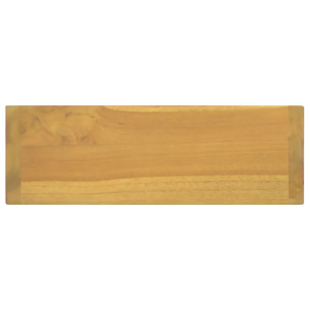 Mobile a Specchio-Specchiera-Specchio Decorativo 30x10x40 cm in Legno Massello di Teak