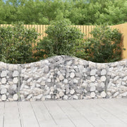 Cesti Gabbioni ad Arco 25 pz 200x30x80/100 cm Ferro Zincatocod mxl 99943
