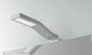 APPLIQUE LED SCARAB CROMO IN ACRILICO E ALLUMINIO 3W 280LM 4000K IP44 3,8X3X18,7 CM.