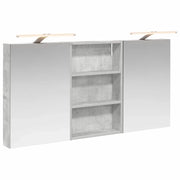 Set di Armadi da Bagno | Armadio da bagno con porta 3 pz 120 x 10,5 x 60,5 cm