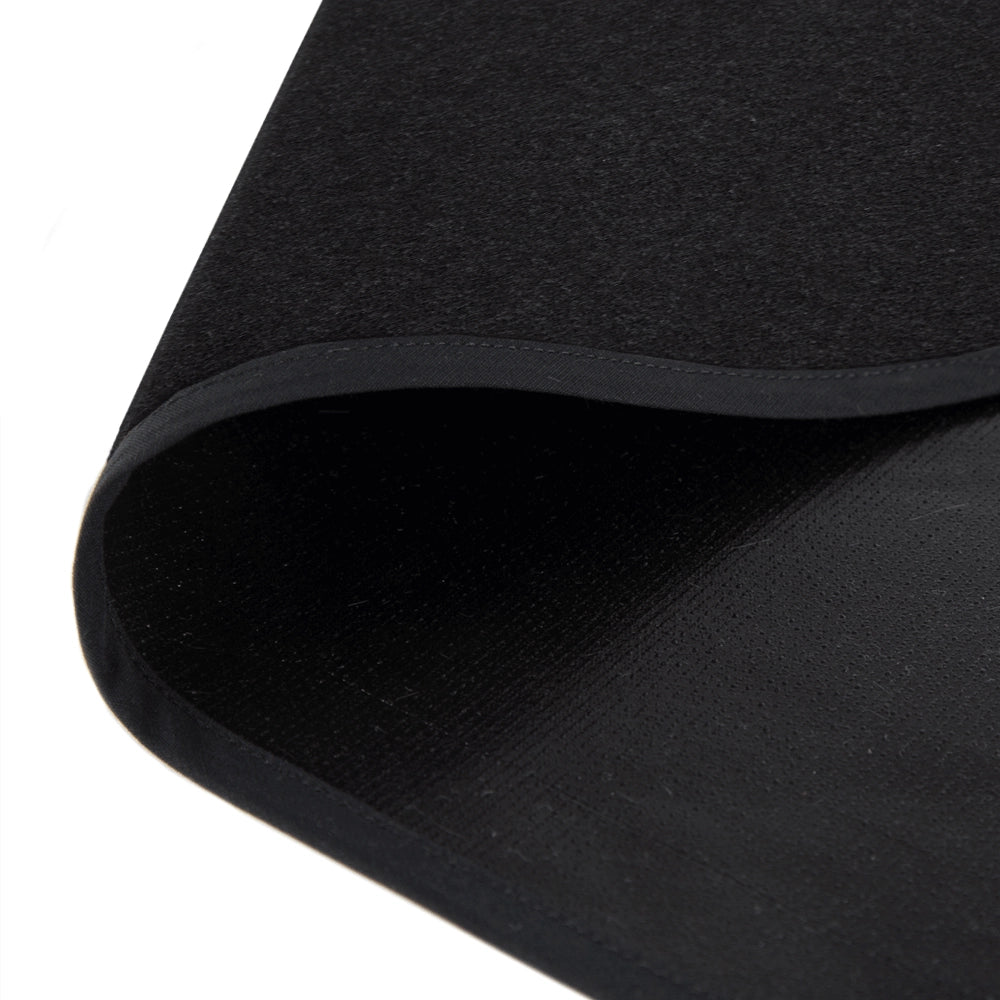 Tappeto ignifugo multistrato (100x75 cm). Tappetino protezione per il pavimento per stufa, camino, barbecue e griglia.