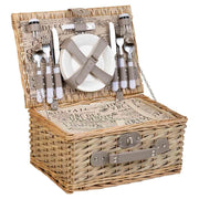 Cestino pic-nic marrone 40x28x19h