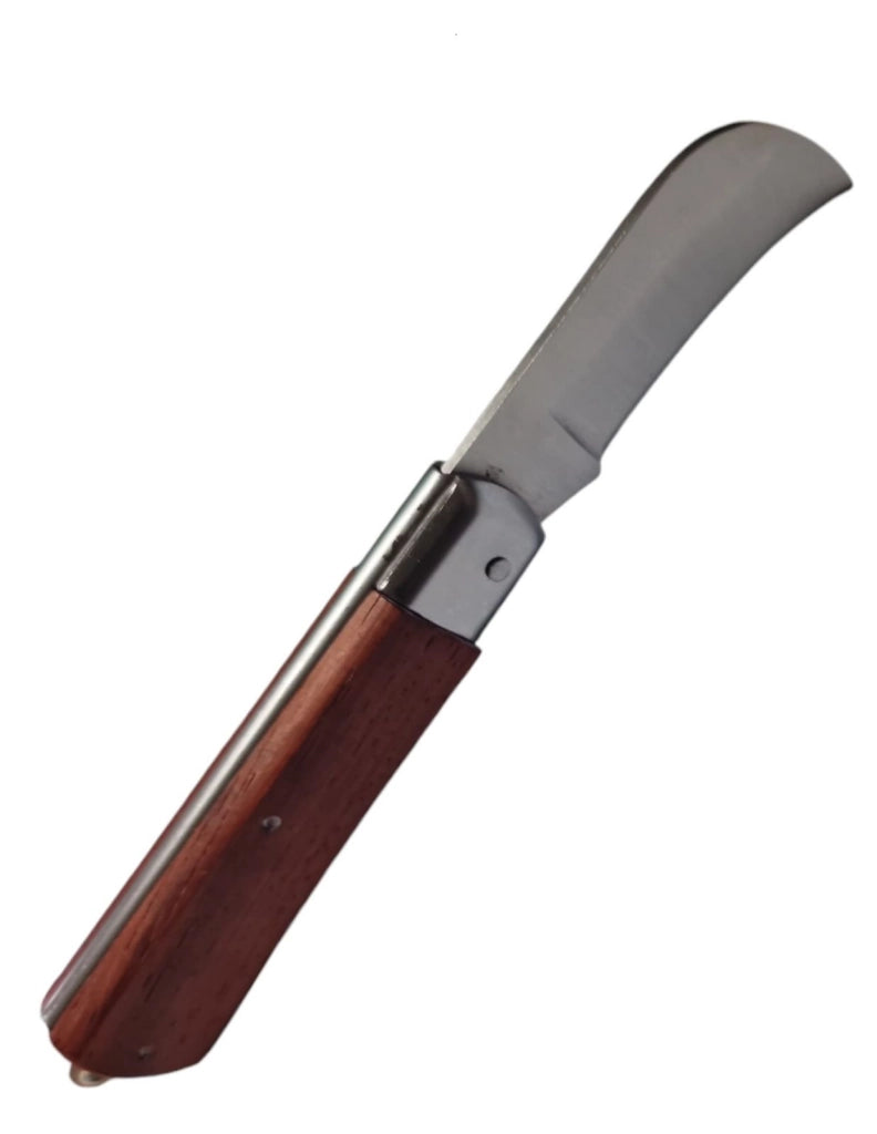 Coltello da Innesto Pieghevole da Giardino Coltello Da Potatura Lama In Acciaio
