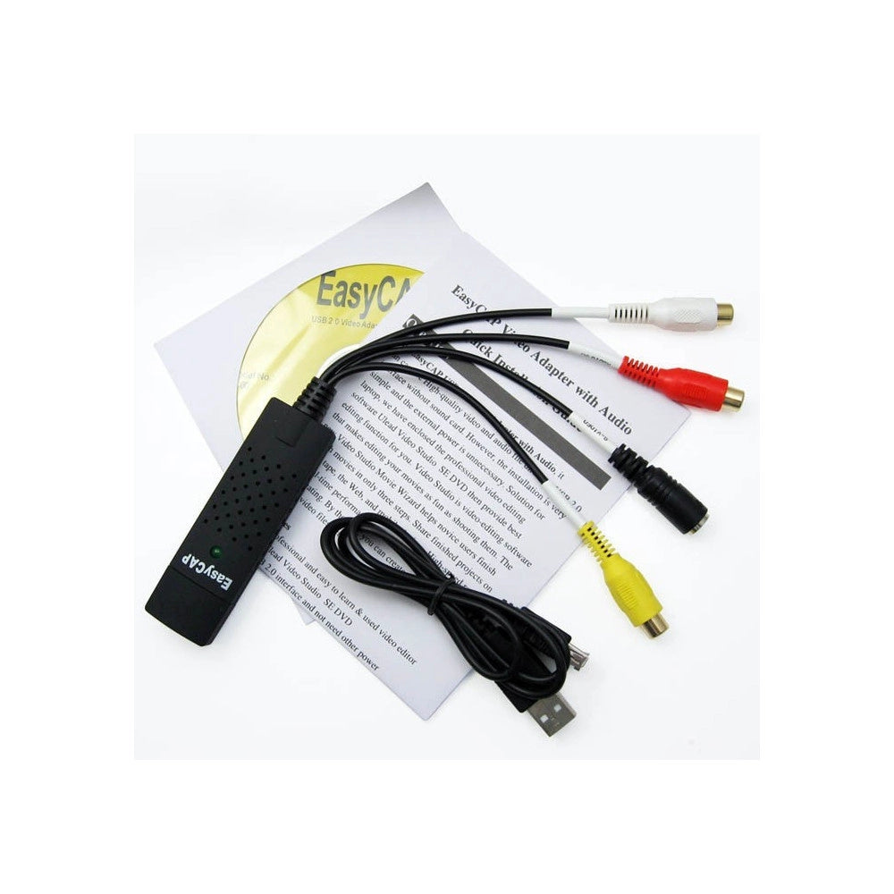 Trade Shop - Easy Capture Scheda Di Acquisizione Video Audio Stereo Usb Per Pc Notebook Rec -