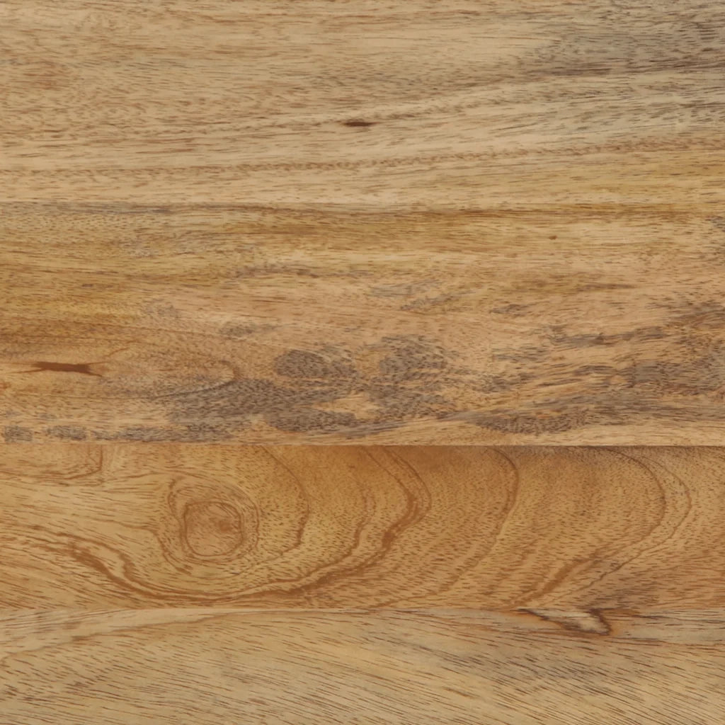 Comodino Marrone 50x33x60 cm in Legno Massello di Mango 4017728