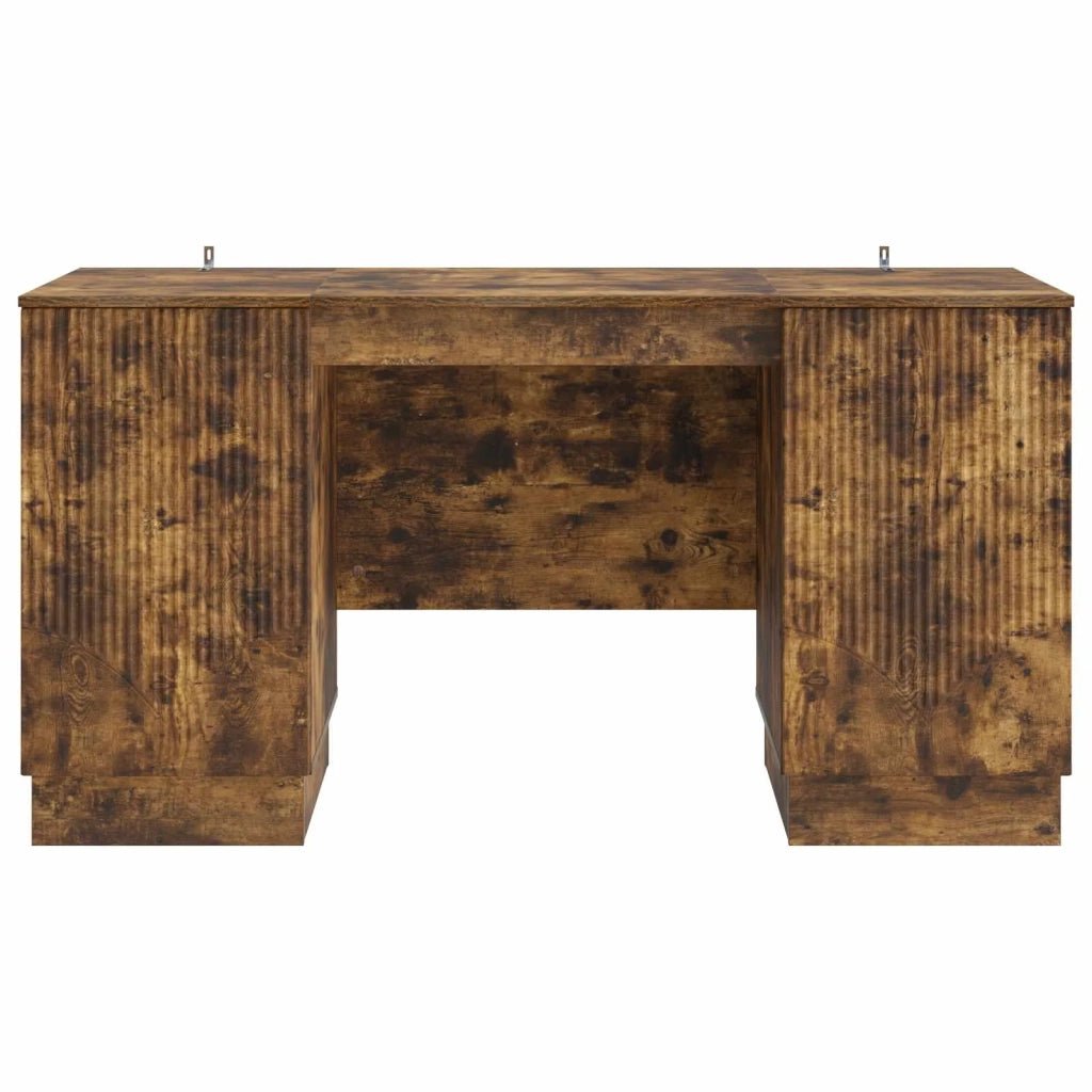 Scrivania Rovere Fumo 142,5 x 50 x 75 cm Legno ingegnerizzato 3414626