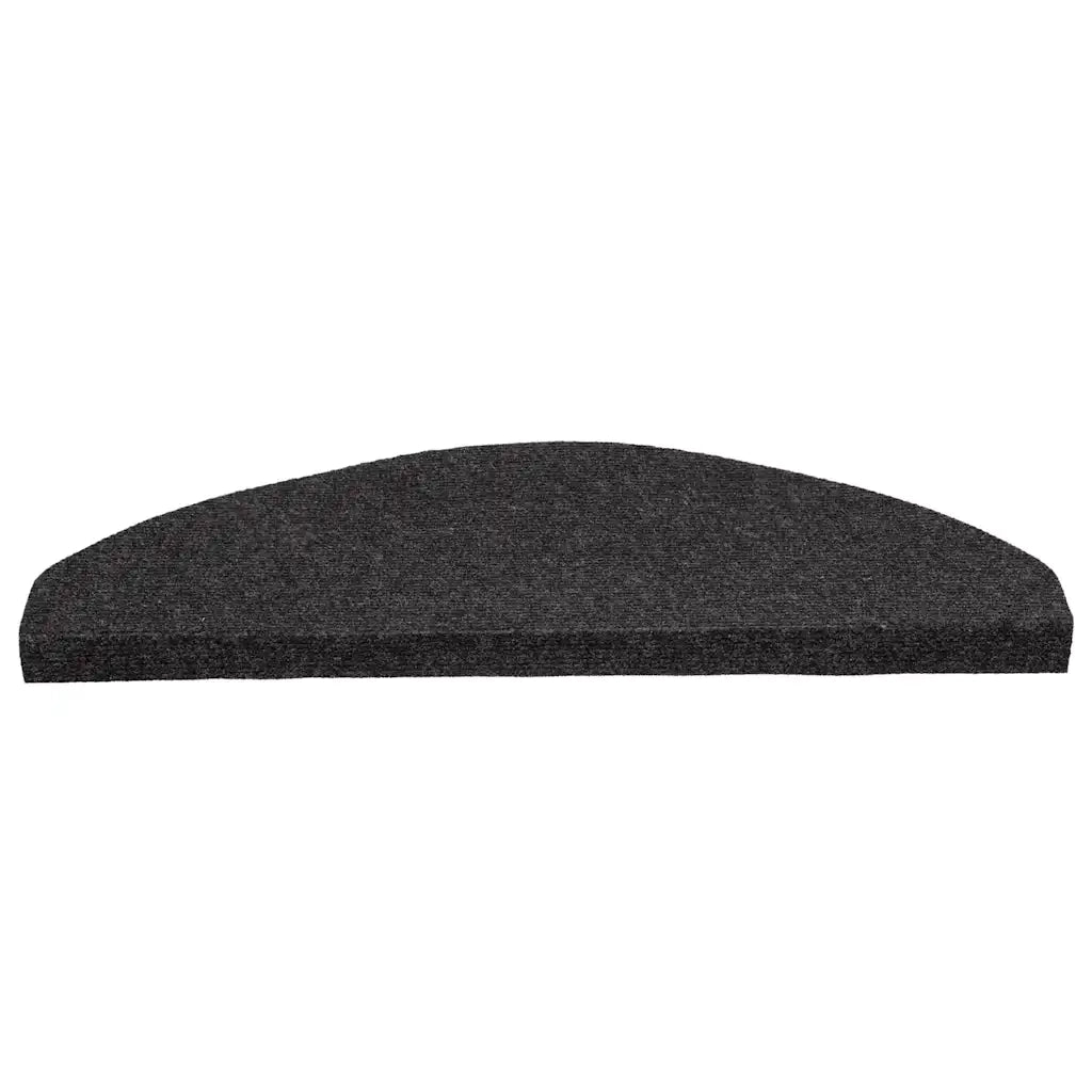 Tappetini Autoadesivi per Scale 30 pz Neri 65x22,5x3,5 cm