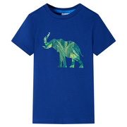 Maglietta per Bambini Blu Scuro 140cod mxl 109303